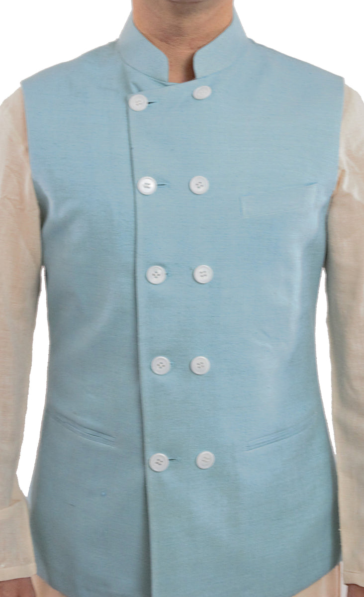 Buy BLACKBERRYS Mens Mao Collar Self Printed Nehru Jacket | Shoppers Stop